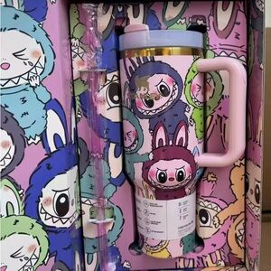 Colorful Monster Design Tumbler